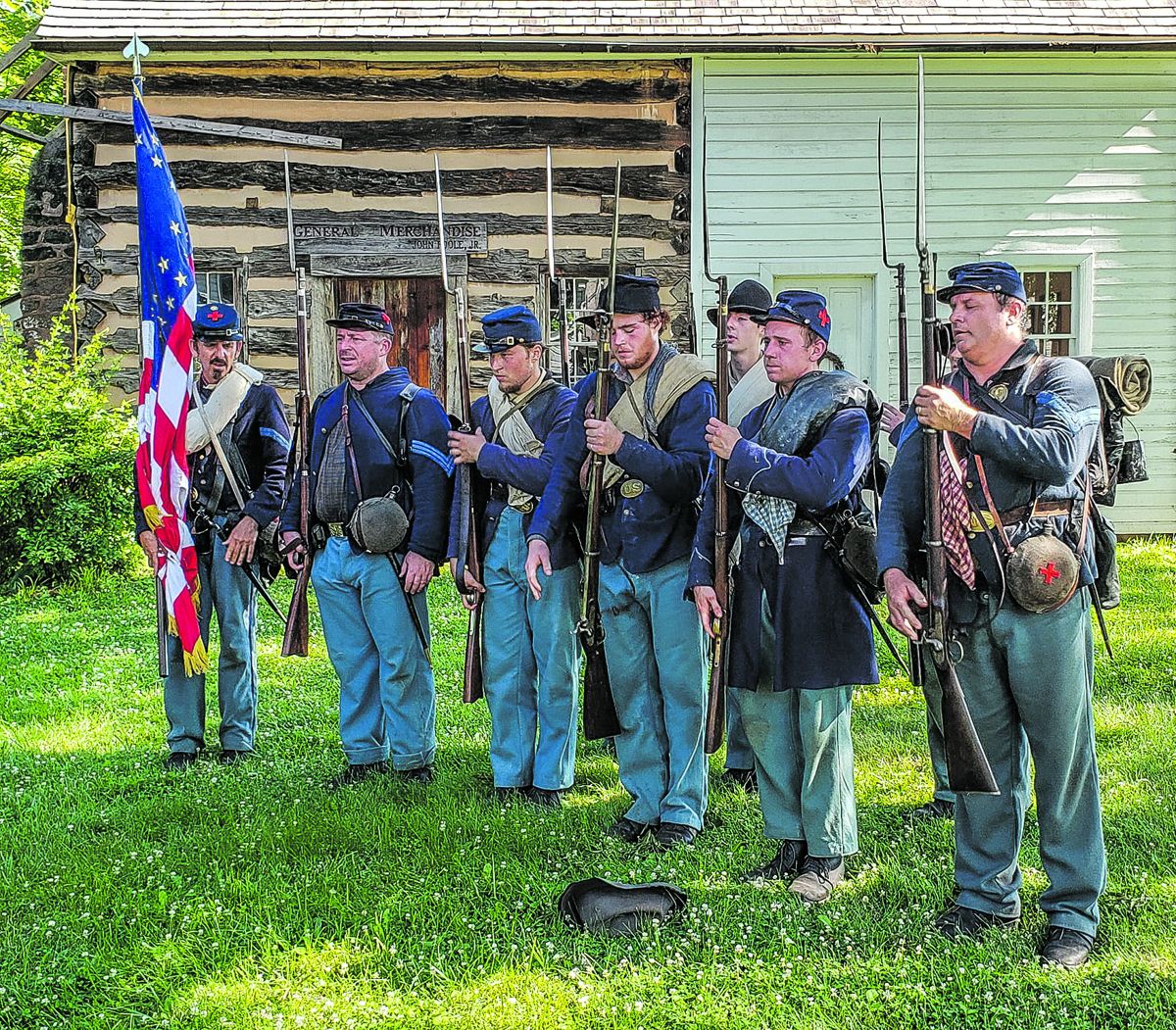 Shoulder Arms at Poolesville. (William J. Watson)
