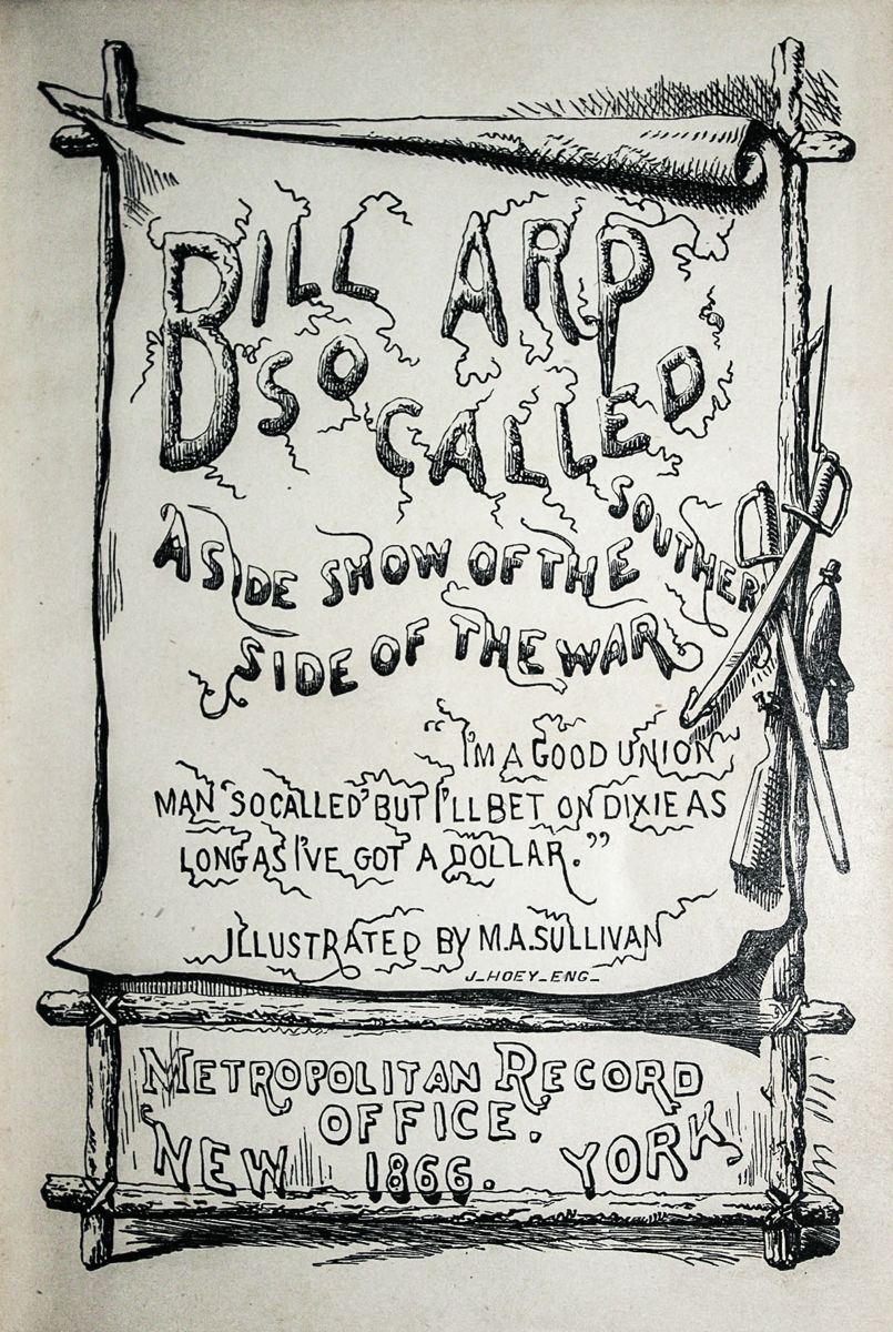 Bill Arp, So Called — lead photograph from the original article