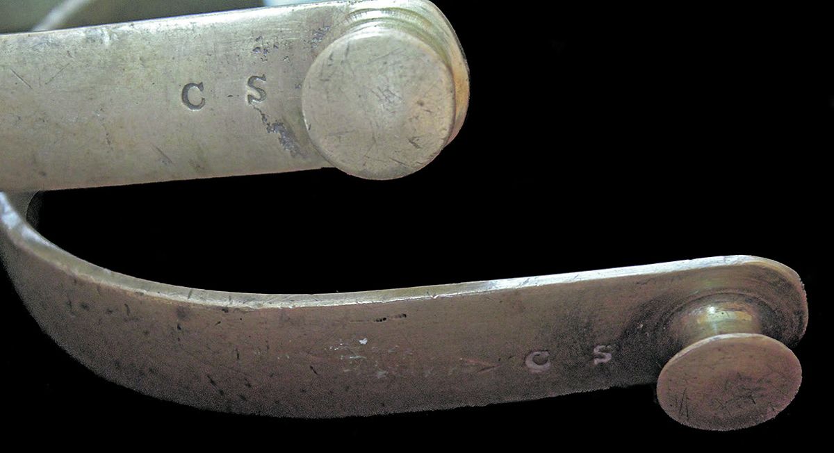 Note that the CS is stamped, rather than cast.