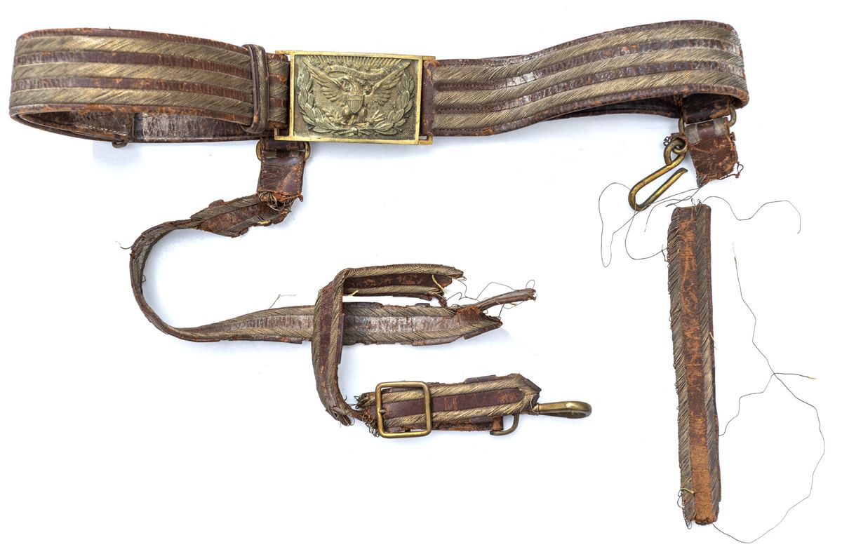 Engraved presentation on scabbard between mounts reads: PRESENTED / TO / GENl. A.S. Williams. / by the Officers / OF THE OLD THIRD BRIGADE.