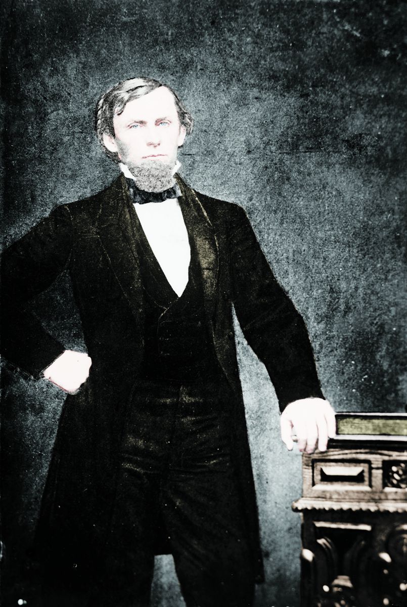 Thomas Carmichael Hindman, Maj. Gen. CSA. Colorization © 2019 civilwarincolor.com courtesy civilwarincolor.com/cwn. (Library of Congress)
