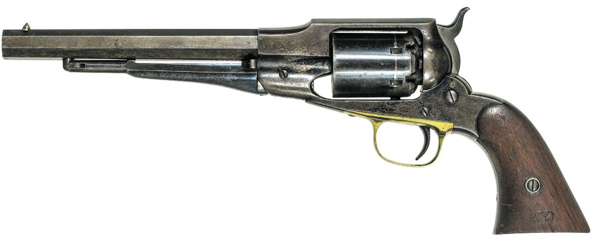 frame with concealed barrel threads, the lack of safety notches at rear of cylinder, and the tall