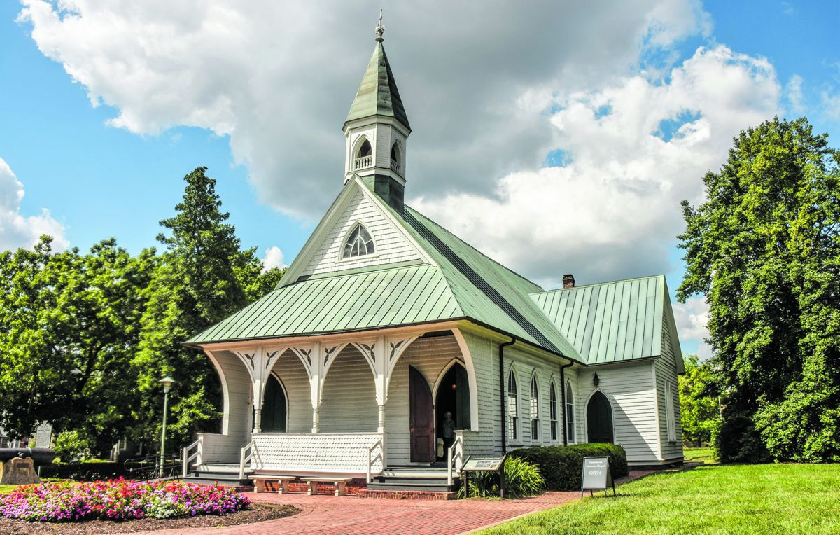 Confederate Memorial Chapel served as a nondenominational place of worship for the R.E. Lee Camp, No. 1 Confederate Soldiers’ Home from 1885 until 1941. (Photos by Bob Ruegsegger)