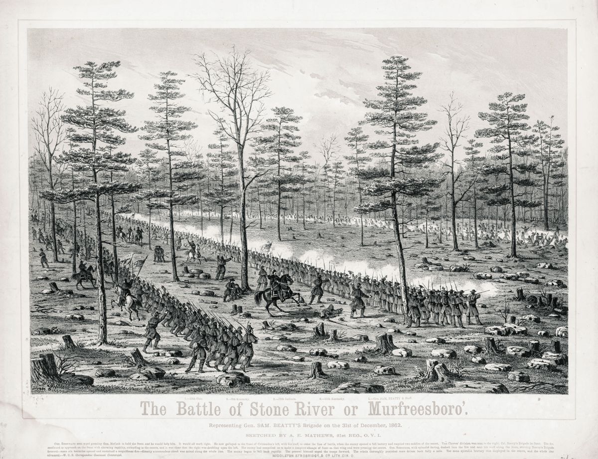 The Battle of Stones River or Murfreesboro December 31, 1862 – January 3, 1863 — photograph 2 from the original article