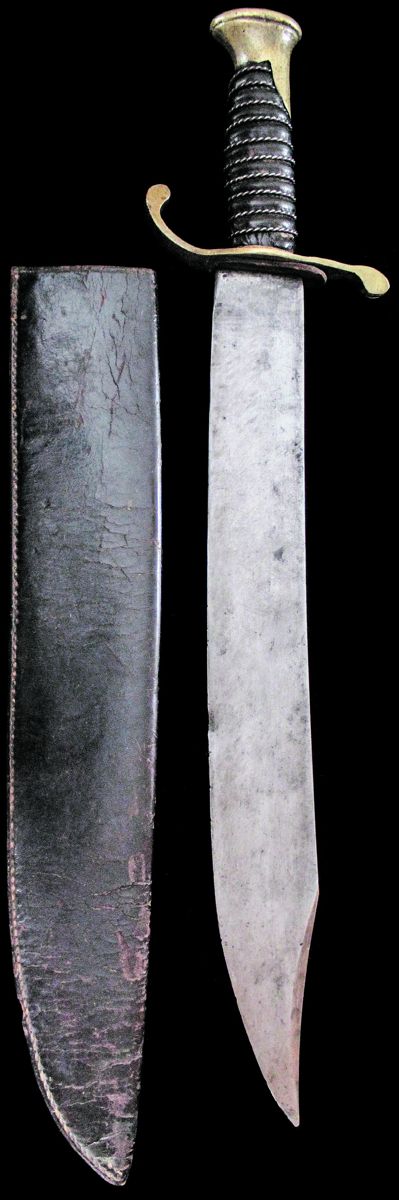 Full length obverse of Thomas Leech Bowie.