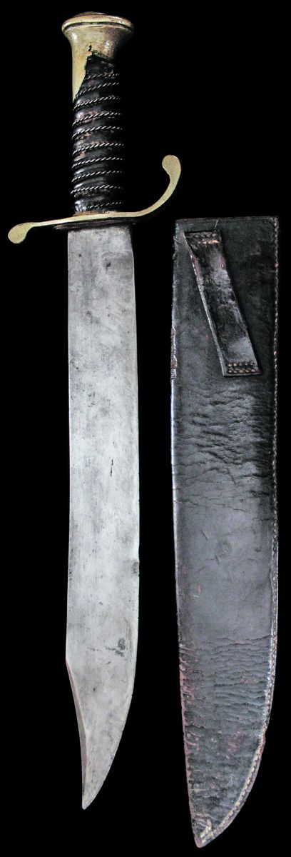 Full length reverse of Thomas Leech Bowie.