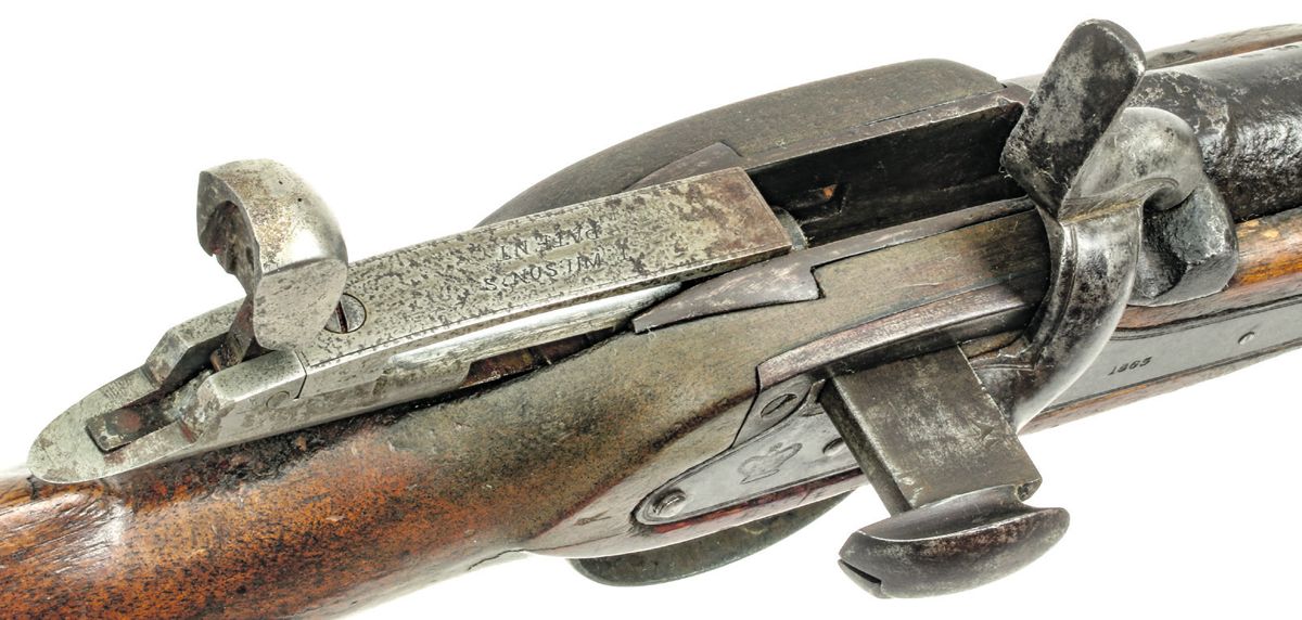 Late Wilson #2A5025 showing the incorrectly replaced “fish tail” and the Wilson’s