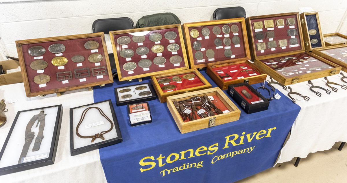 Stones River Trading Company is a regular at all MK Shows.