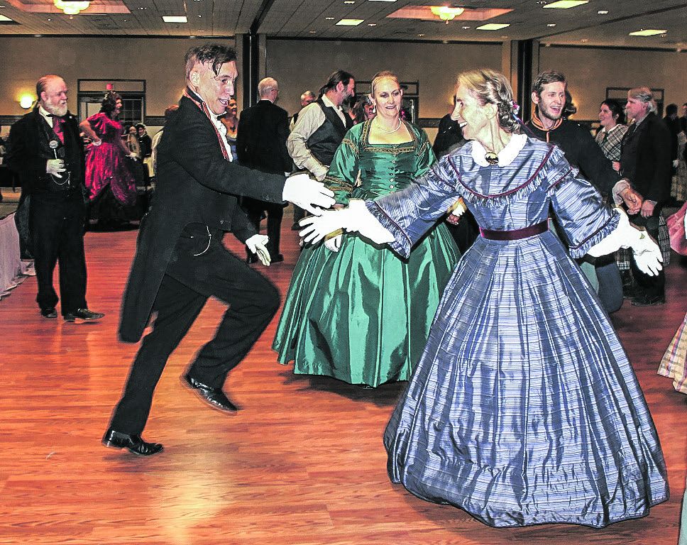 Philip Troll, the original dance master of the ball, returned for the thirtieth anniversary of the ball and danced with VDE member Rebecca Kesler.