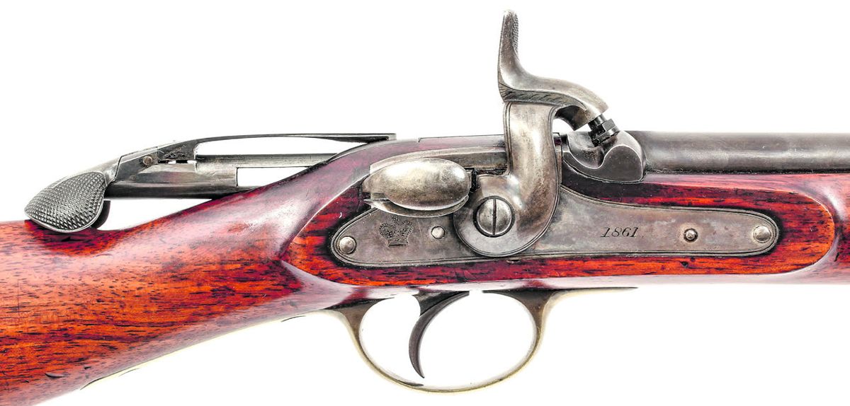 Transitional Wilson Rife with bolt open.