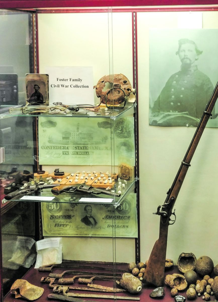 Artifacts in the Civil War Center Collection.