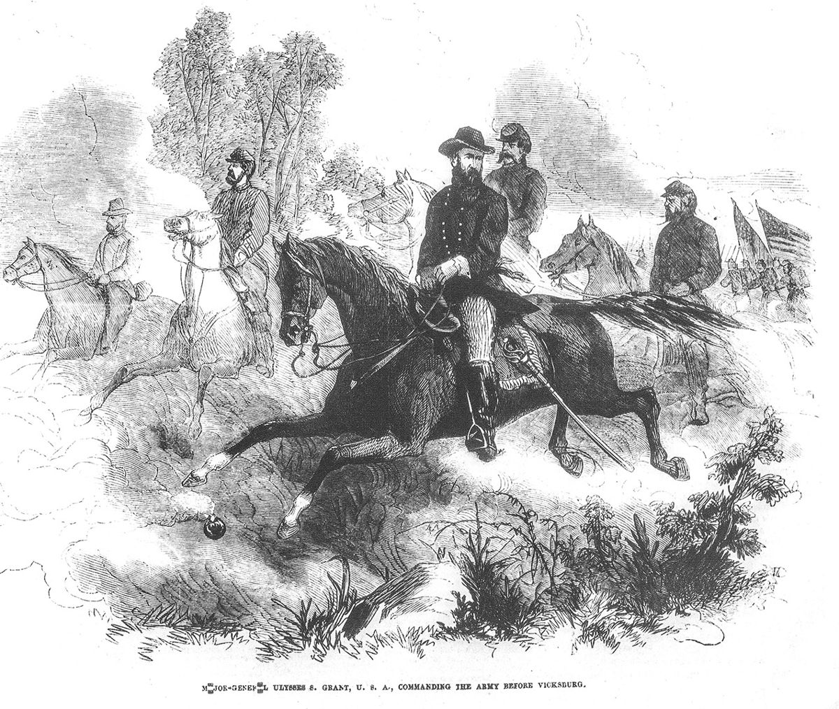 Illustration of U.S. Grant.