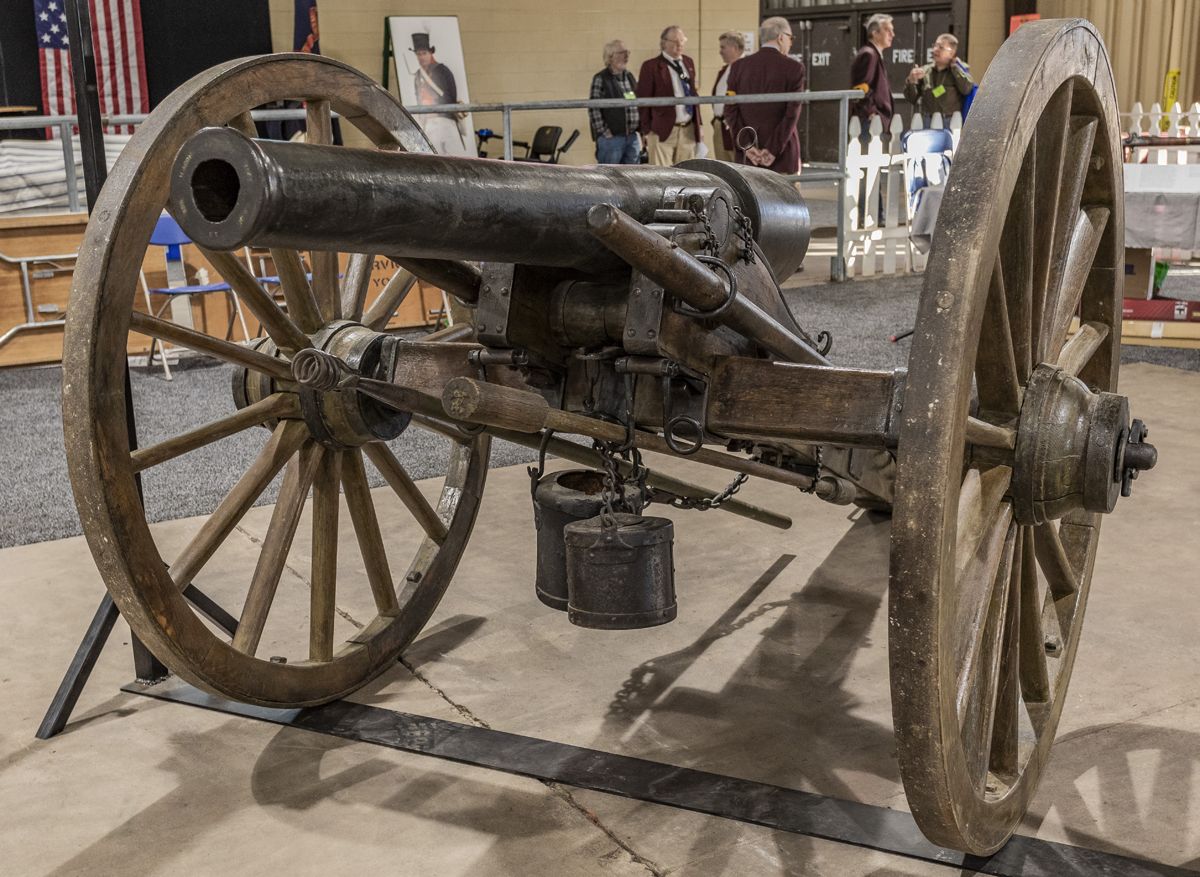 Ken Knoll’s Macon Arsenal 10-pounder Parrott rifle, serial no. 8, won Best Weapon.