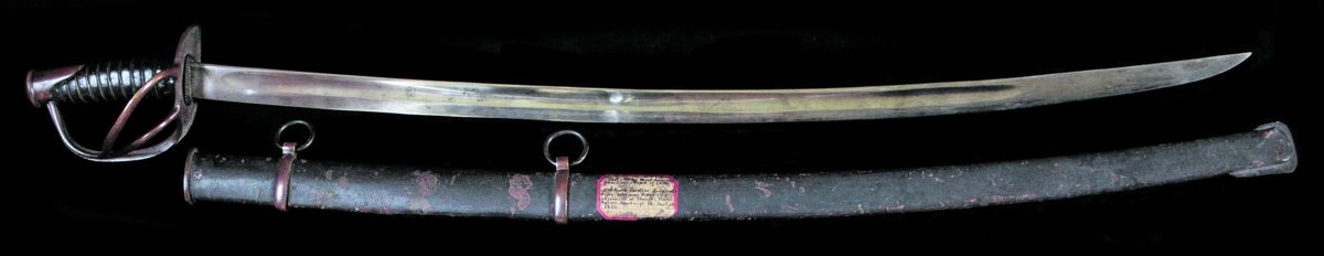 Richmond, Virginia’s Boyle & Gamble manufactory produced this enlisted cavalry sword in early 1862. (All photos OldSouthAntiques.com)