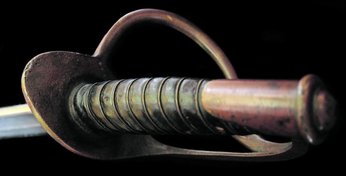 Richmond, Virginia’s Boyle & Gamble manufactory produced this enlisted cavalry sword in early 1862. (All photos OldSouthAntiques.com)
