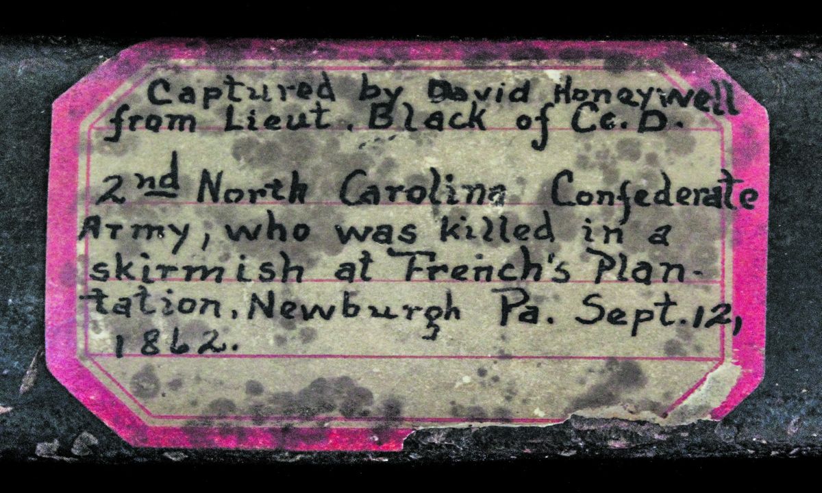 2nd North Carolina Cavalry KIA Identified Cavalry Sword — photograph 3 from the original article