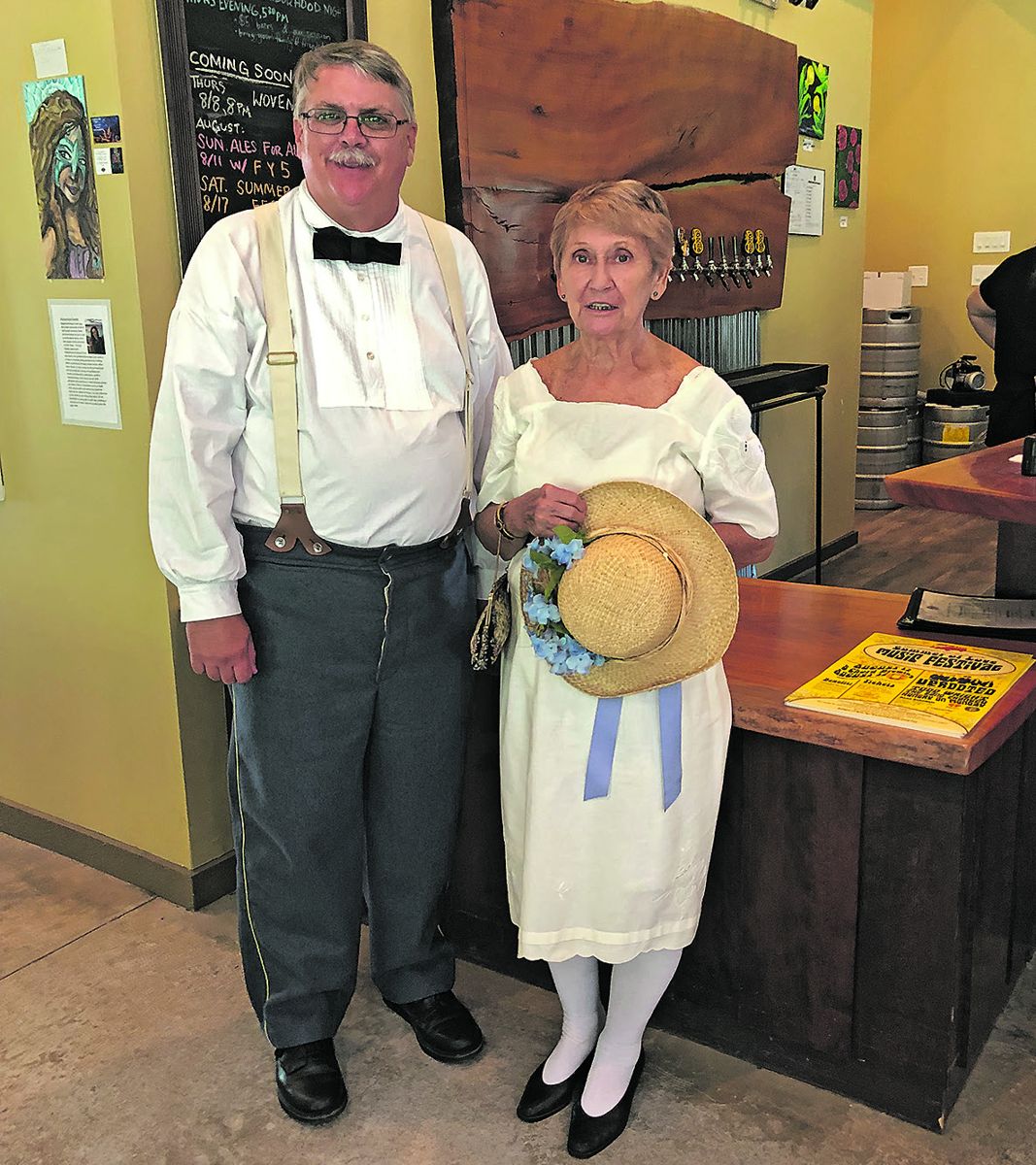 Ben Trittipoe and Marti Hall Sell.