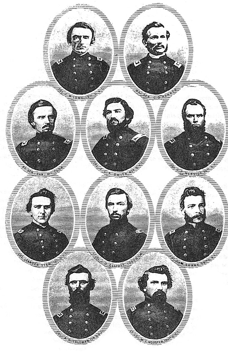 Map of Sherman’s Carolinas Campaign in volume one.