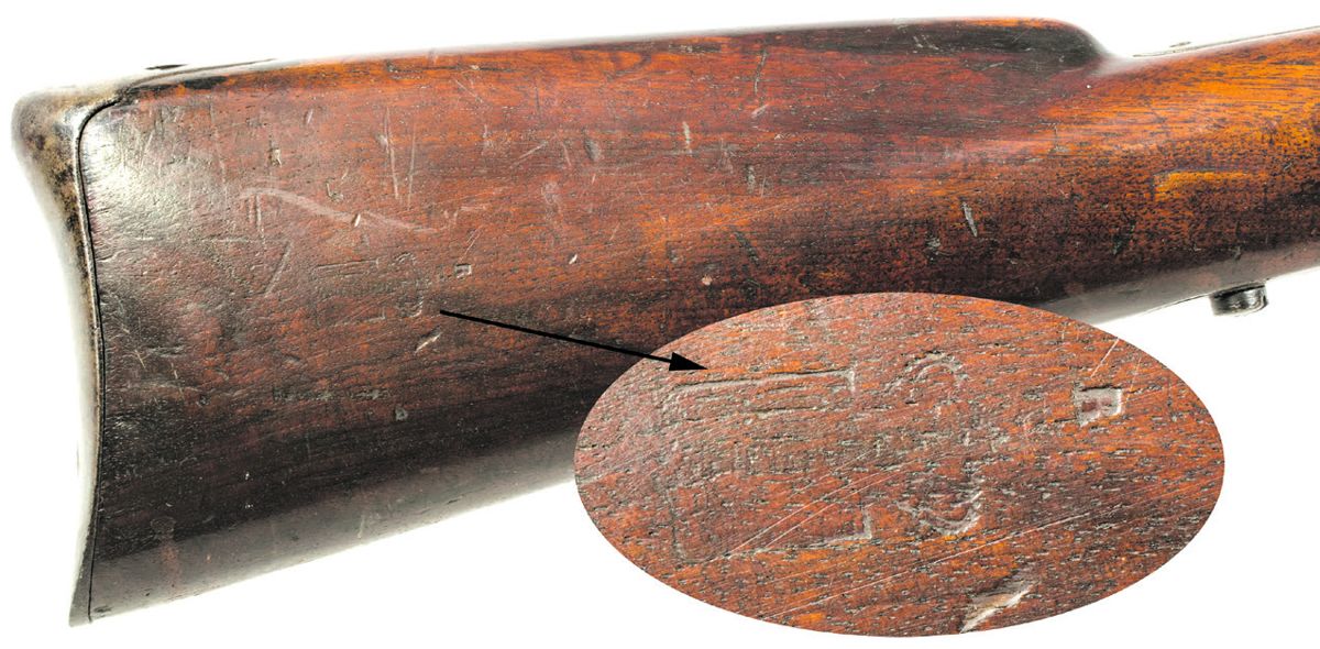 Oldenburg cartouche on the obverse butt.