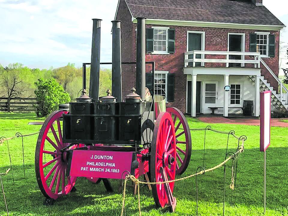 Rear view of the coffee wagon.