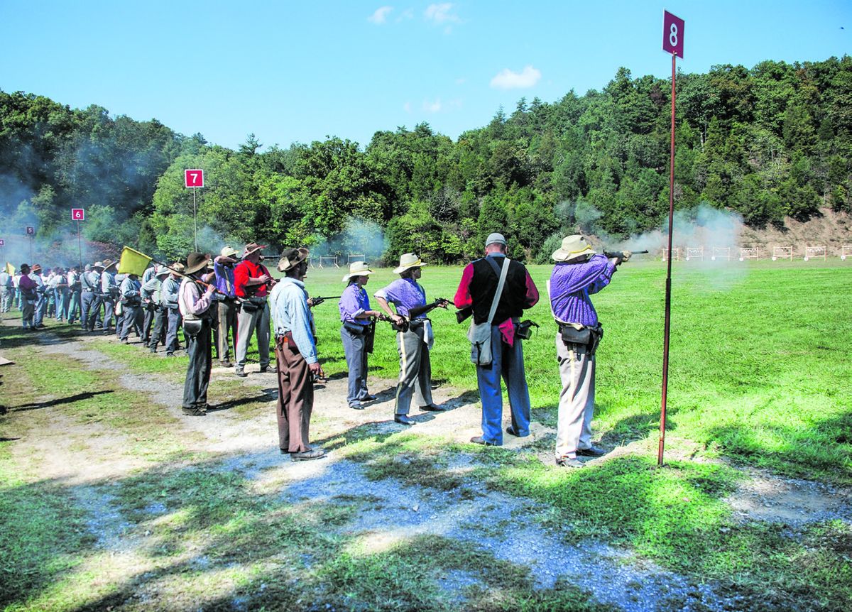 3rd NC carbine Fall 2008 at Fort Shenandoah.