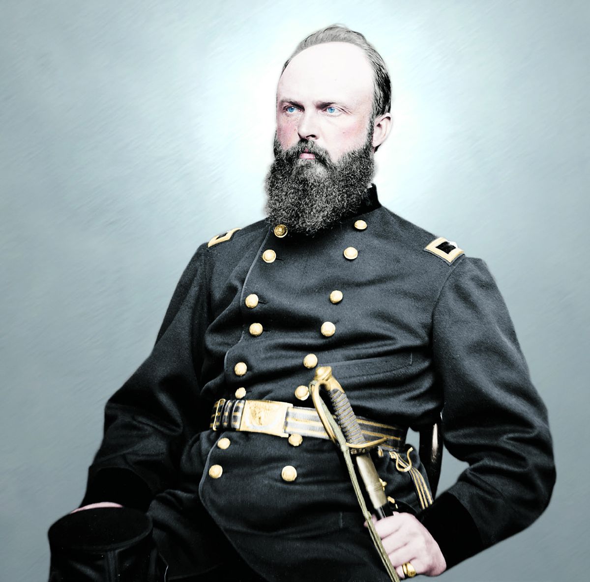 John Potts Slough, Colorization © 2020 civilwarincolor.com courtesy civilwarincolor.com/cwn. (Library of Congress)
