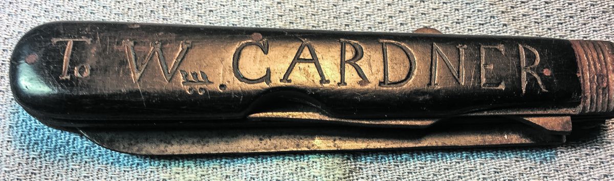 Identified Knife / Fork Combination — lead photograph from the original article