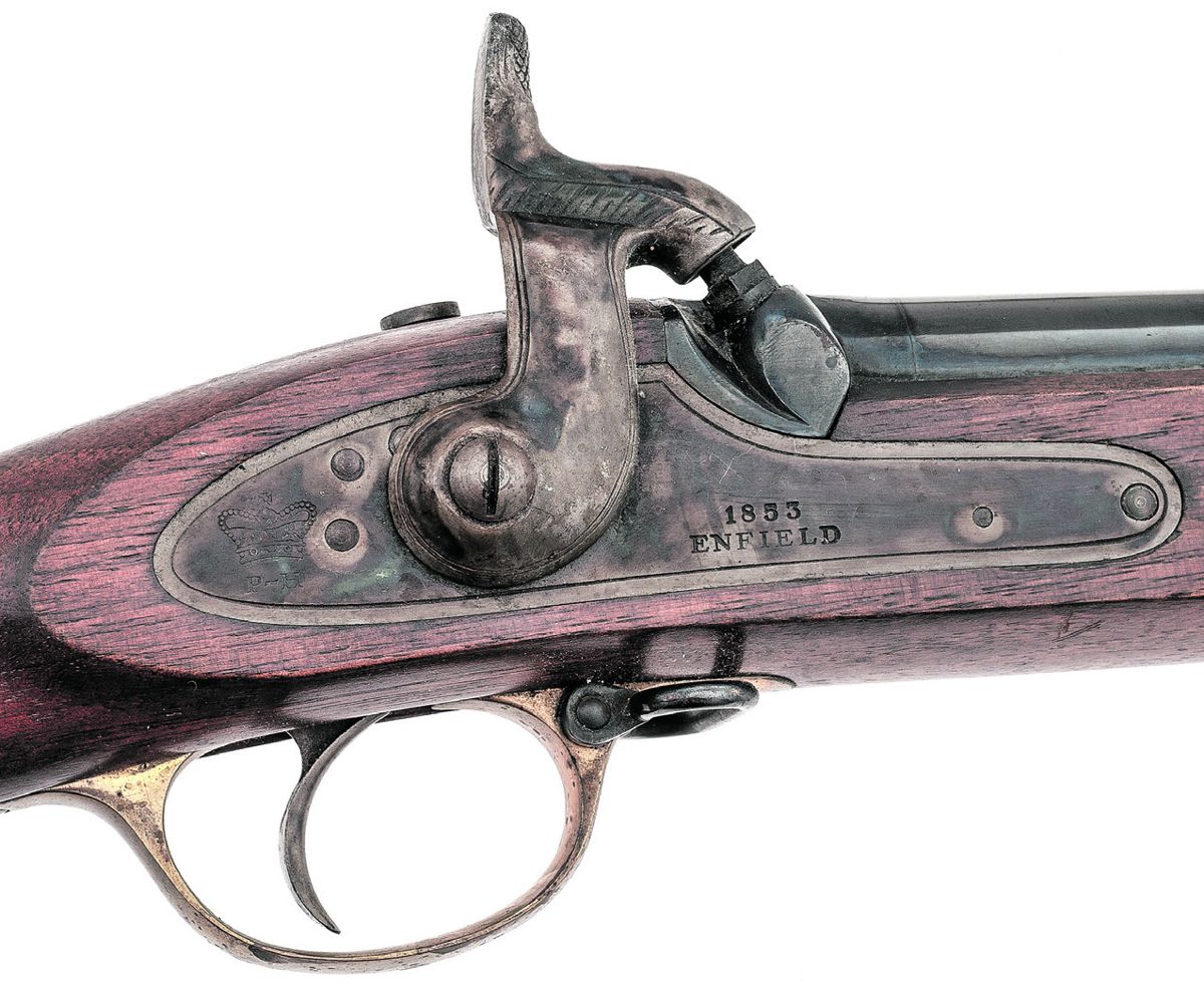 1st generation Birmingham made Parker Hale before defarbing, serial number 5556, probably manufactured about 1980 or 1981, note type IV “British service” oval rear sling swivel and P-H stamped under the crown behind the hammer, case colored lock, etc (author’s collection).