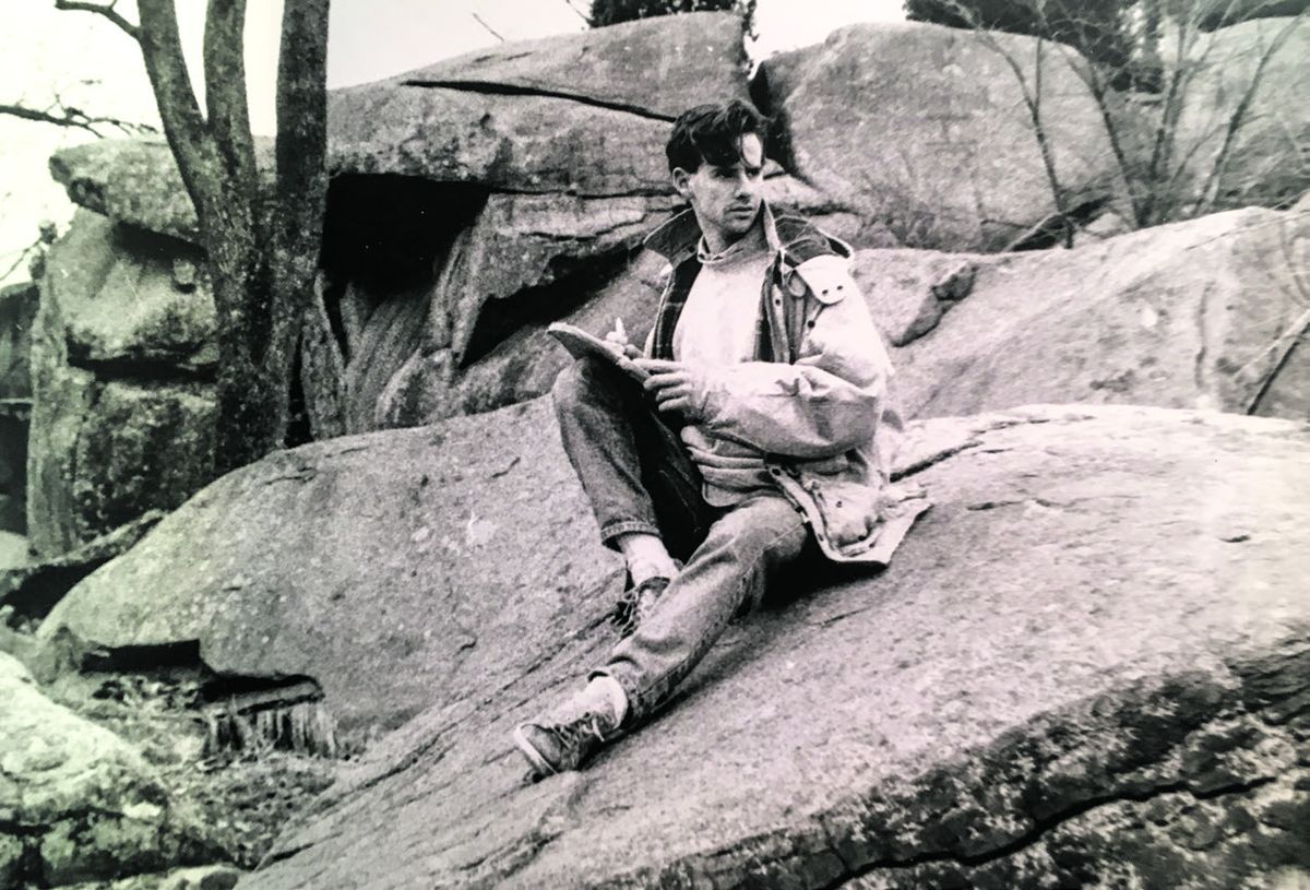 At the CCWP’s 2014 Dream Day in Gettysburg, Garry points a historic camera at Grant portrayer Ken Serfass. Photo by Buddy Secor.