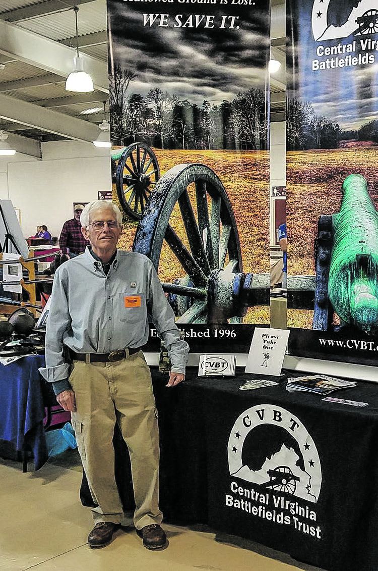 Paul Scott is an active advocate for battlefield preservation, often reaching out at community events or relic shows.