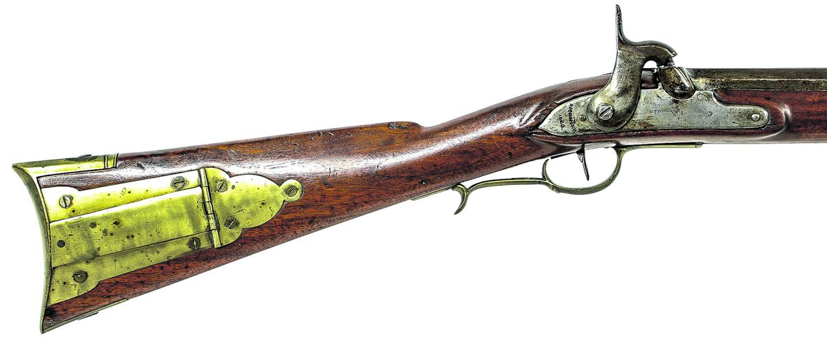 Overall view of Merrill-altered 2nd Model Virginia Manufactory rifle.