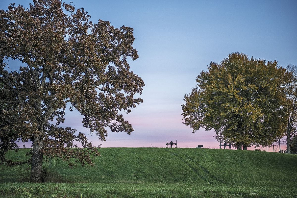 Mill Springs battlefield. Don Sniegowski.
