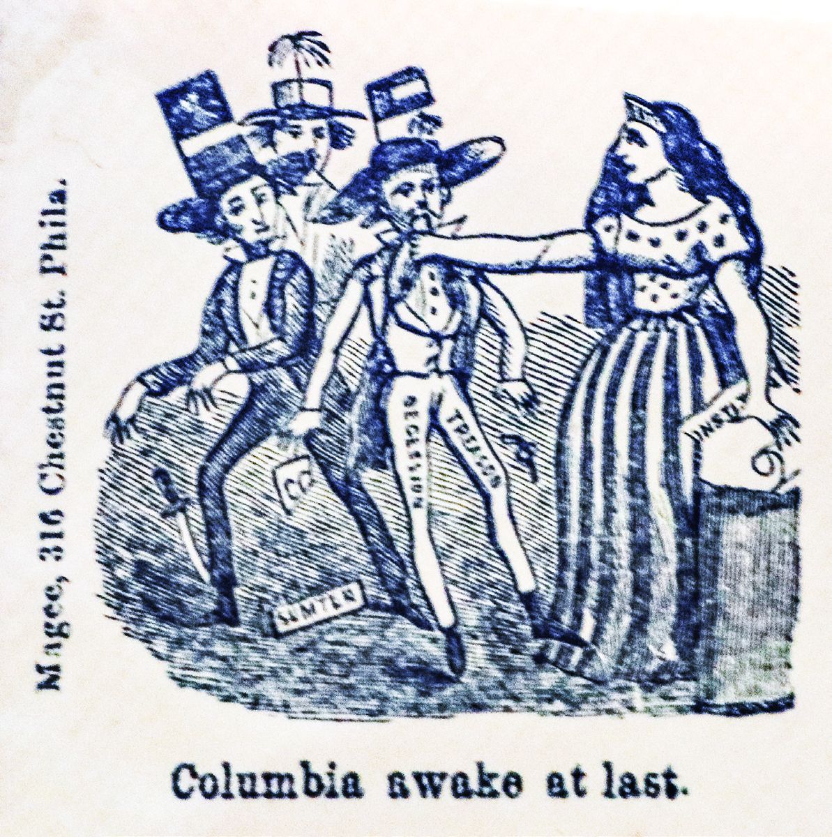 Columbia, Awake at Last.