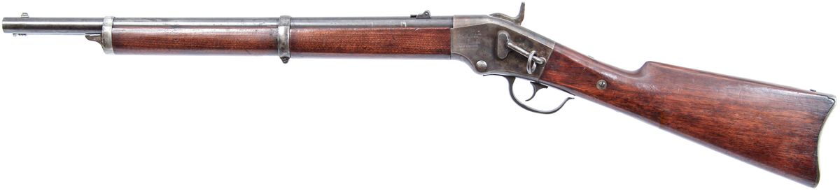 Overall obverse view of a Ball patent carbine by E.G. Lamson. All photos by Tim Prince.