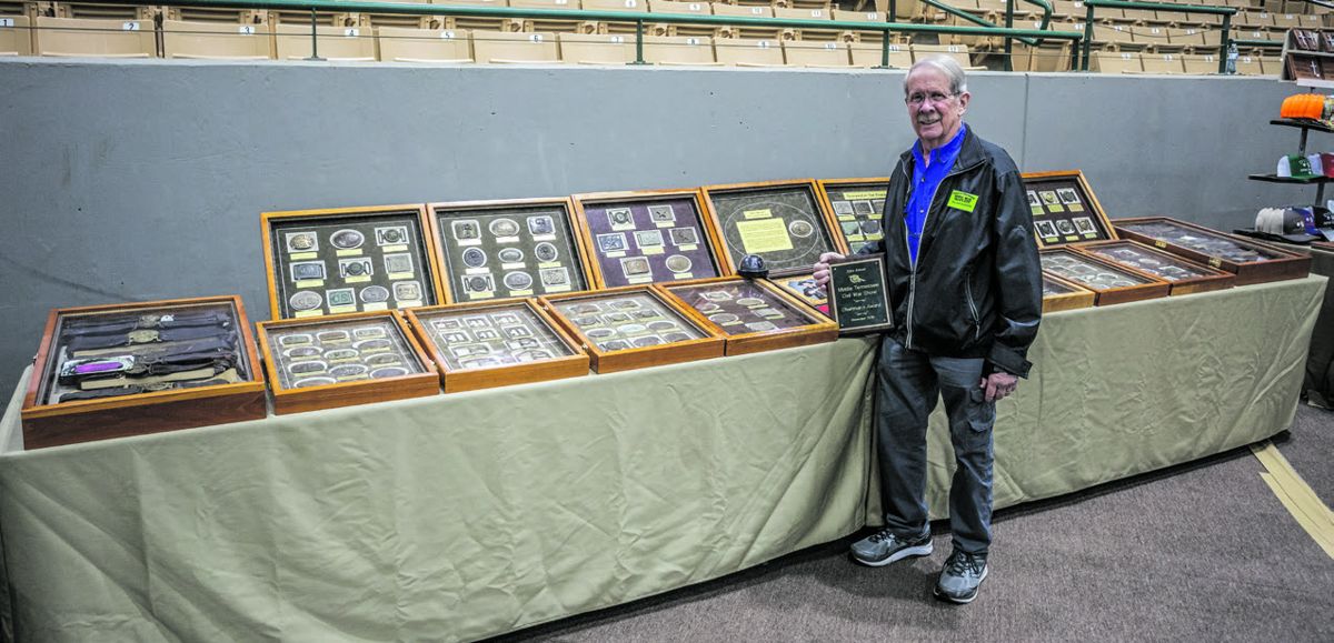 Chairman’s Award – Bill Blackman: Confederate Buckles and