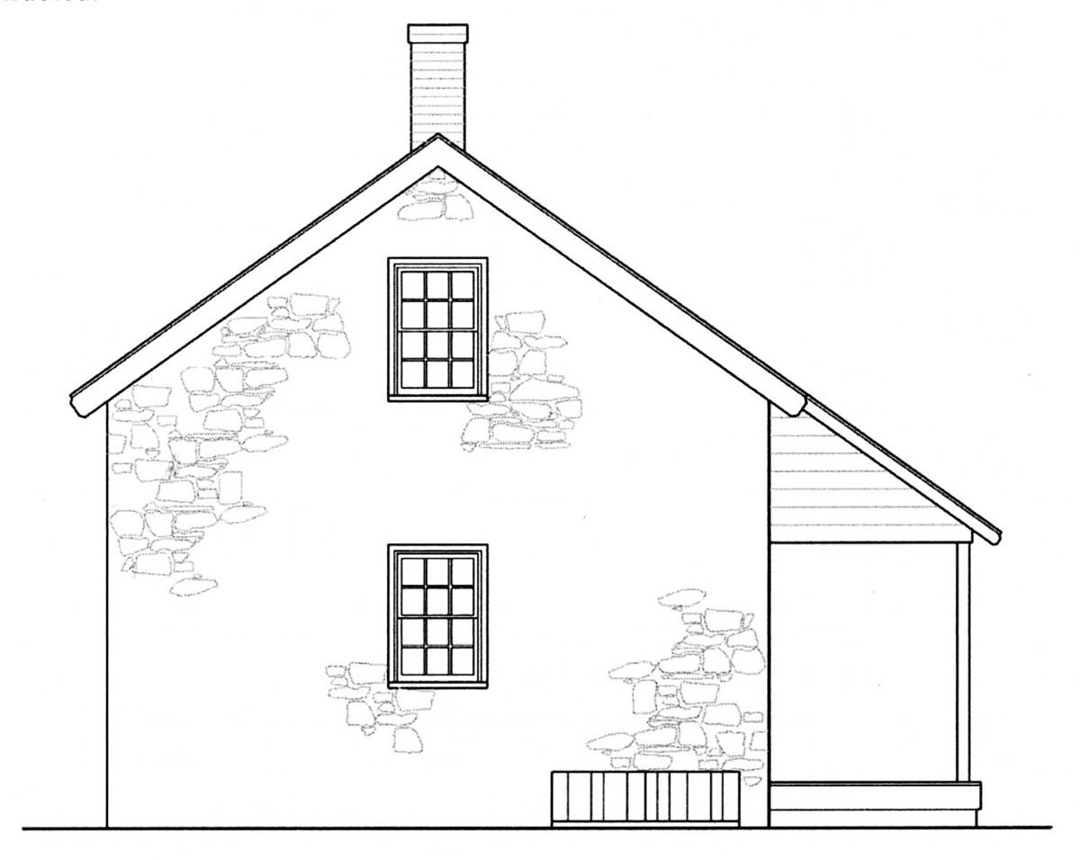 Selective demolition of modern additions at the historic Warfield house — lead photograph from the original article