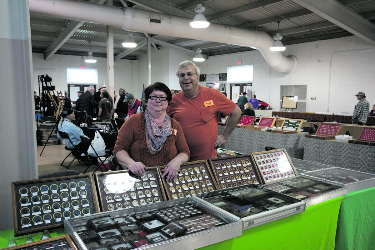 Karen Eubanks and Nick Harris – how could you have a Civil War show without them?