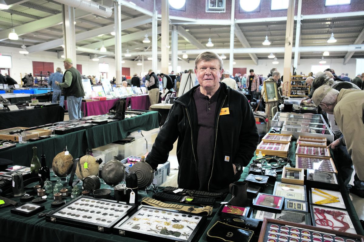 Barry Banks made the commute from Georgia for his first Capital of the Confederacy Show.
