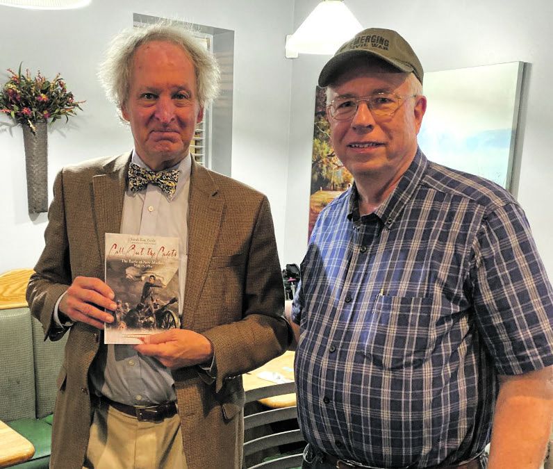 Following a talk at the Lincoln-Davis Civil War Roundtable in Illinois, ECW’s Steve Davis received a gift from ECW reader Larry DeMar: a copy of Sarah Bierle’s Call Out the Cadets: The Battle of New Market.