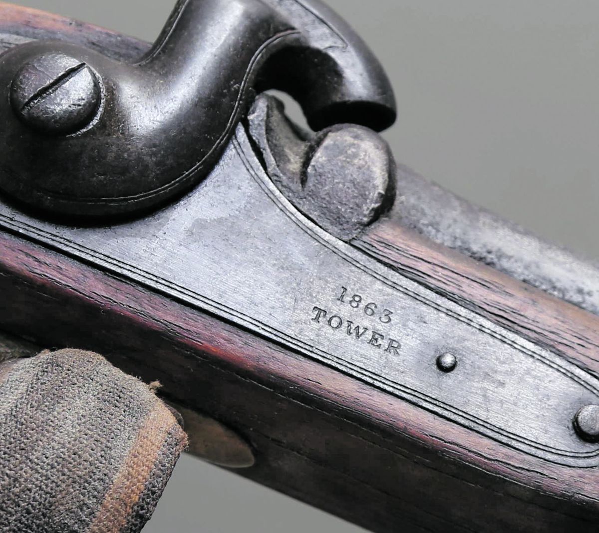 1863 TOWER engraved on lockplate.