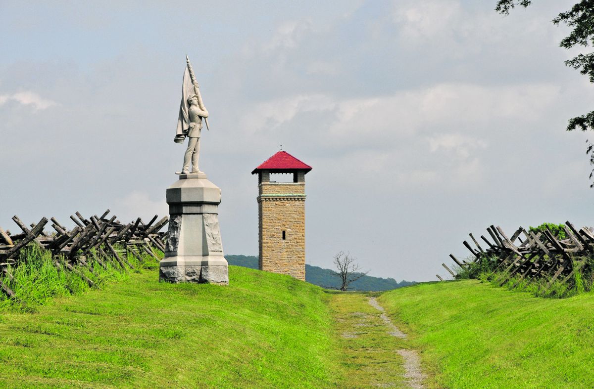 The Sunken Road, or Bloody Lane at 2008.