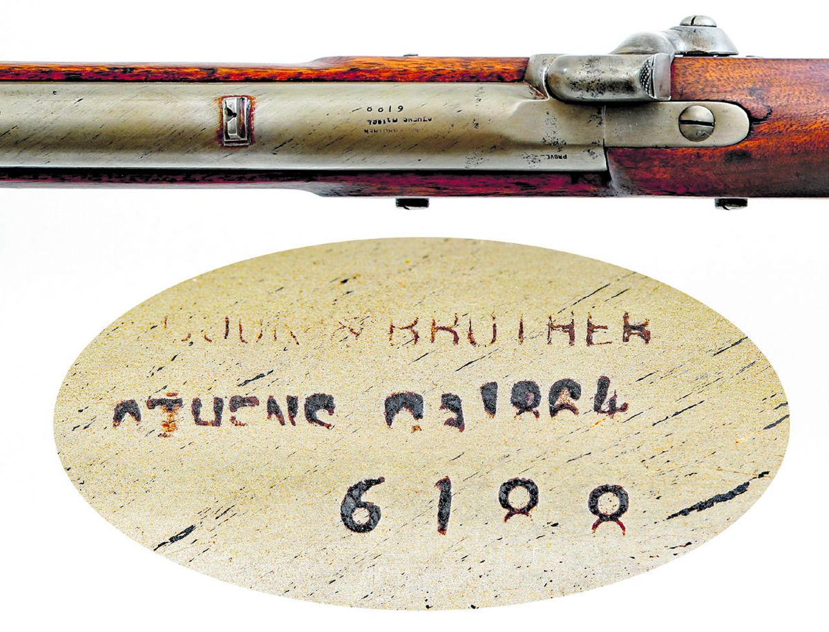 markings and the visible twist pattern of the barrel.