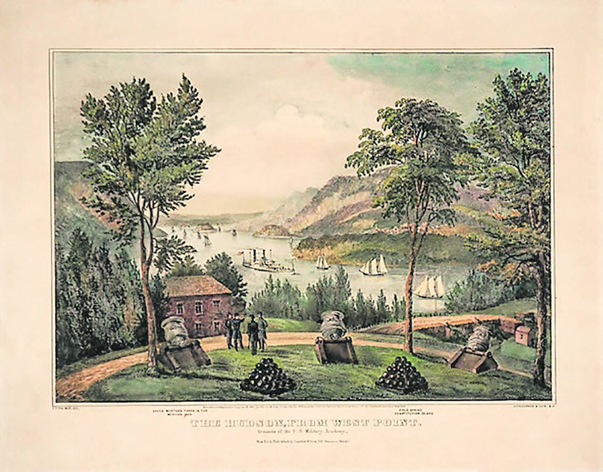 The Hudson, from West Point. Public domain.