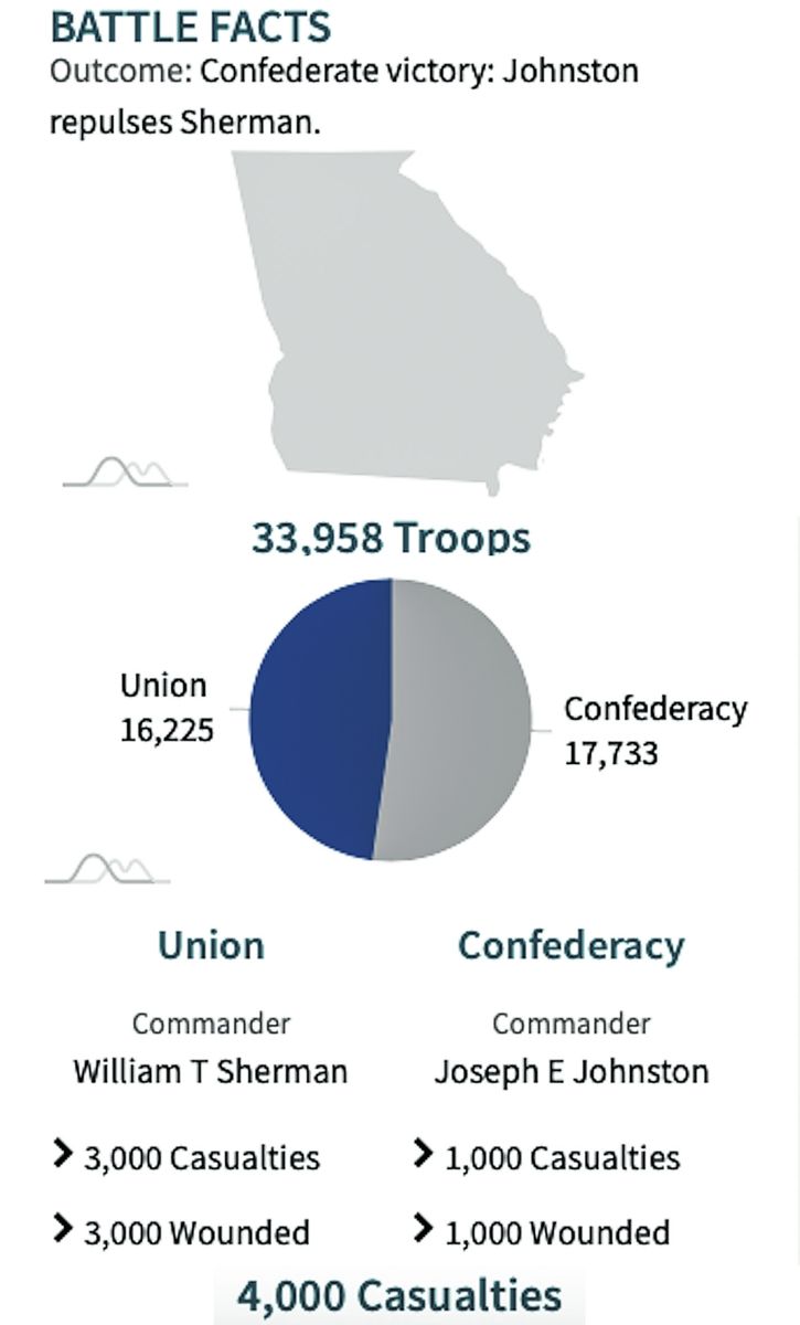 Battle of Kennesaw Mountain entry.