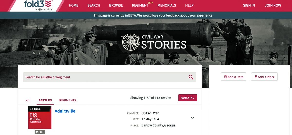 Fold3: Civil War Stories — photograph 2 from the original article
