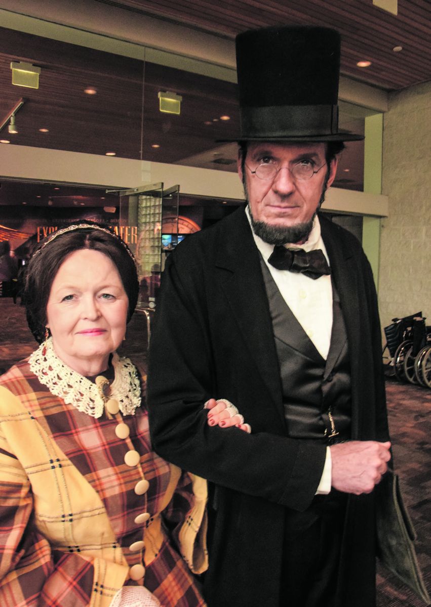 Living historian George Buss has over 30 years of portraying the Great Emancipator. Mona Buss, his spouse, has assumed the role of Mary Lincoln to support her husband’s interpretation— and tell the story of the first First Lady.