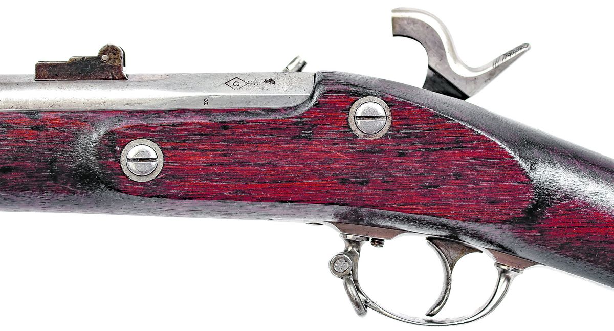 Lock of an 1862 dated Whitney