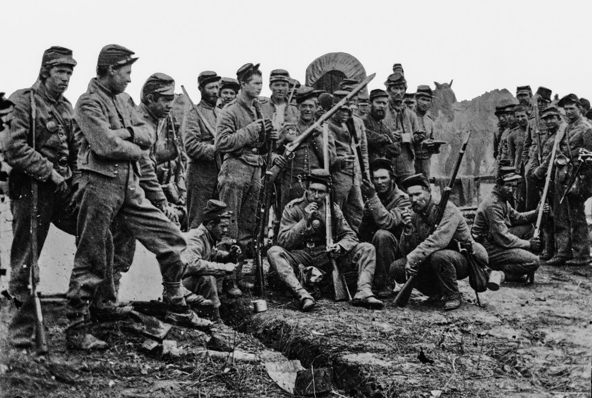 Soldiers (Group) “Corn Harvest.”