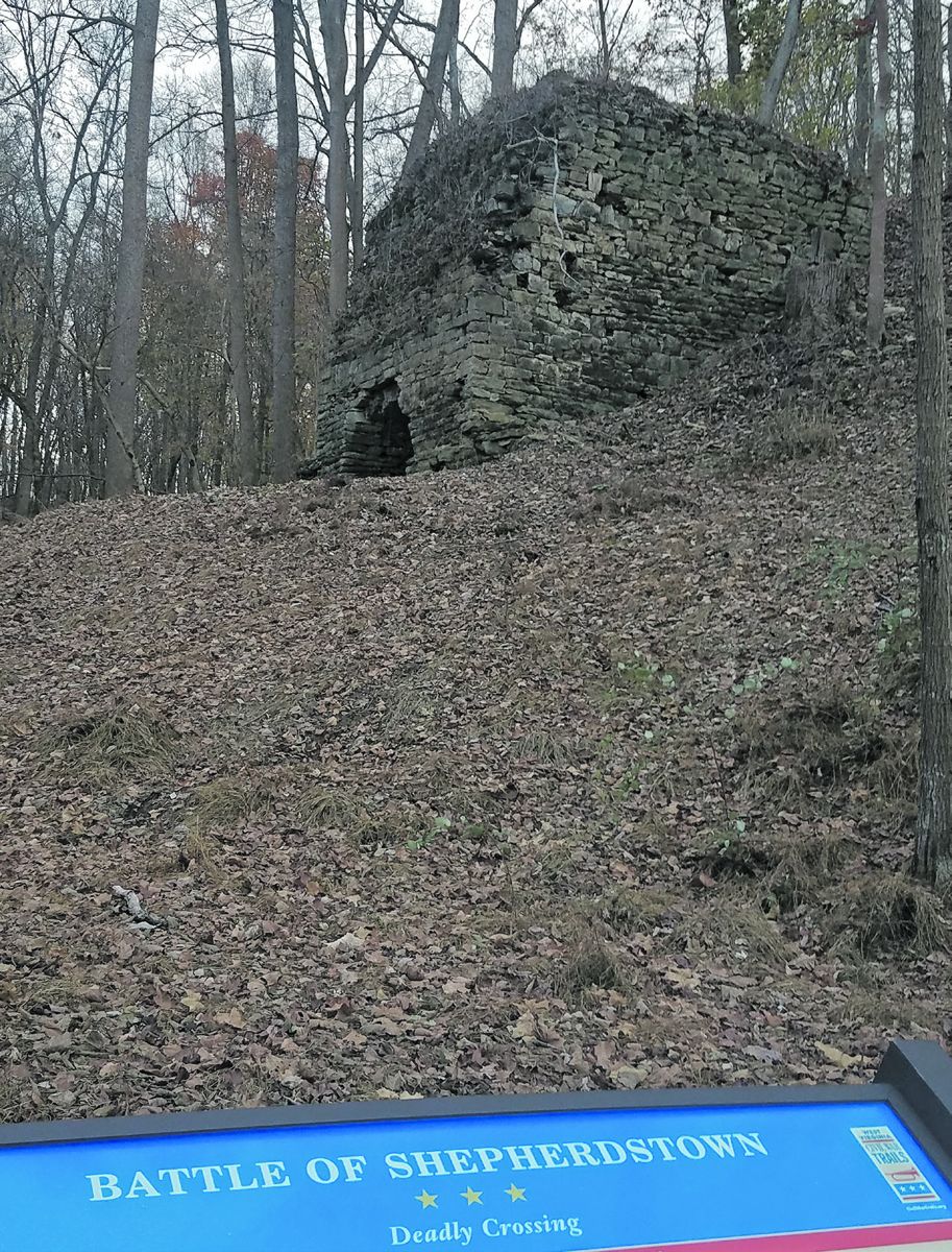 This c. 1828 kiln is in the core of the historic Shepherdstown battlefield.