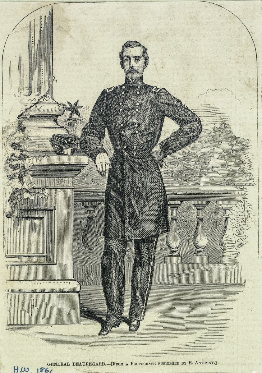 General P.G.T. Beauregard. (Library of Congress)